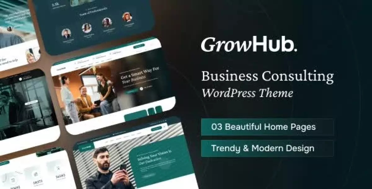 [WISH] GrowHub - Business Consulting WordPress