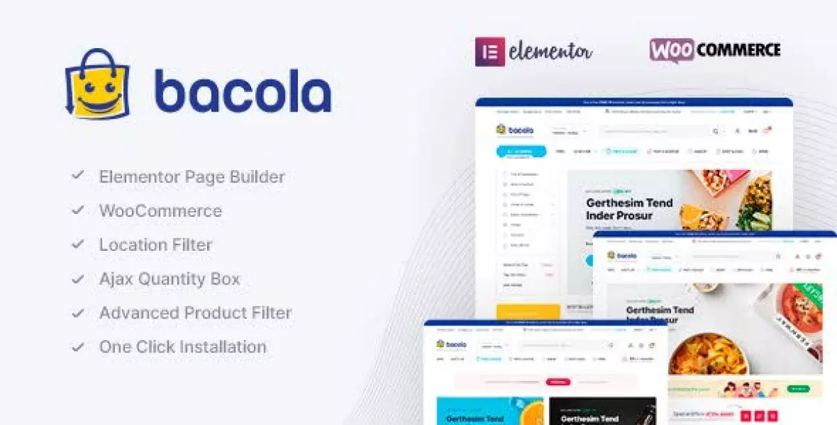 Bacola - Grocery Store and Food eCommerce Theme 1.3.5