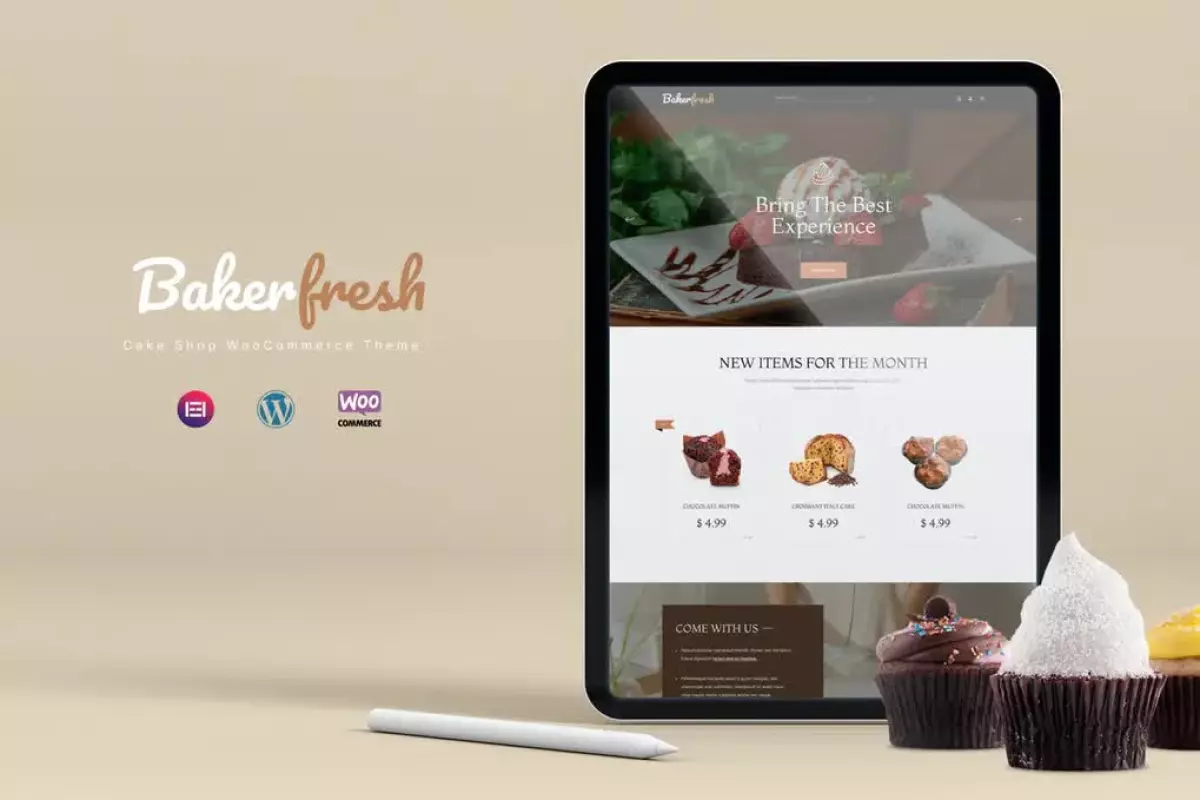 Bakerfresh - Cake Shop WooCommerce Theme 1.0.2