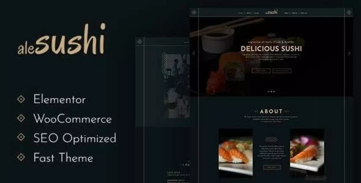 [WISH] AleSushi - Restaurant WordPress