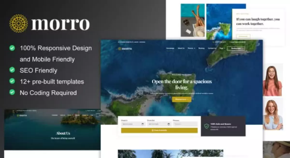 Morro - Hotel & Resort Elementor Template