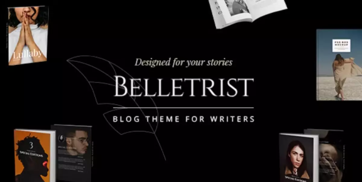 Belletrist - Blog Theme for Writers