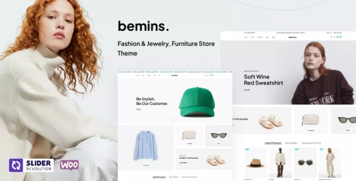 Bemins - Fashion &amp; Jewelry, Furniture Store Theme