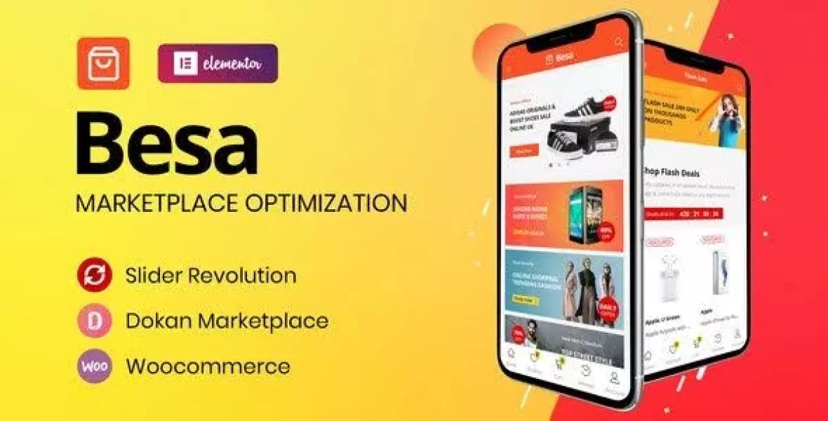 Besa - Elementor Marketplace WooCommerce Theme 2.2.19