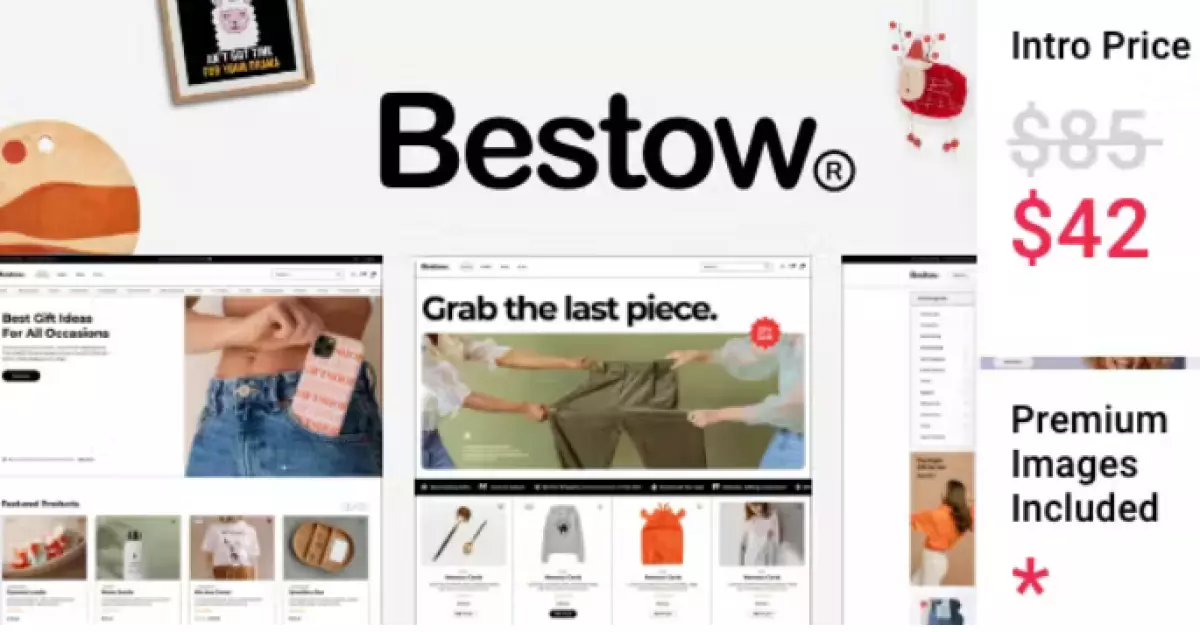 Bestow - Gift Shop eCommerce Theme