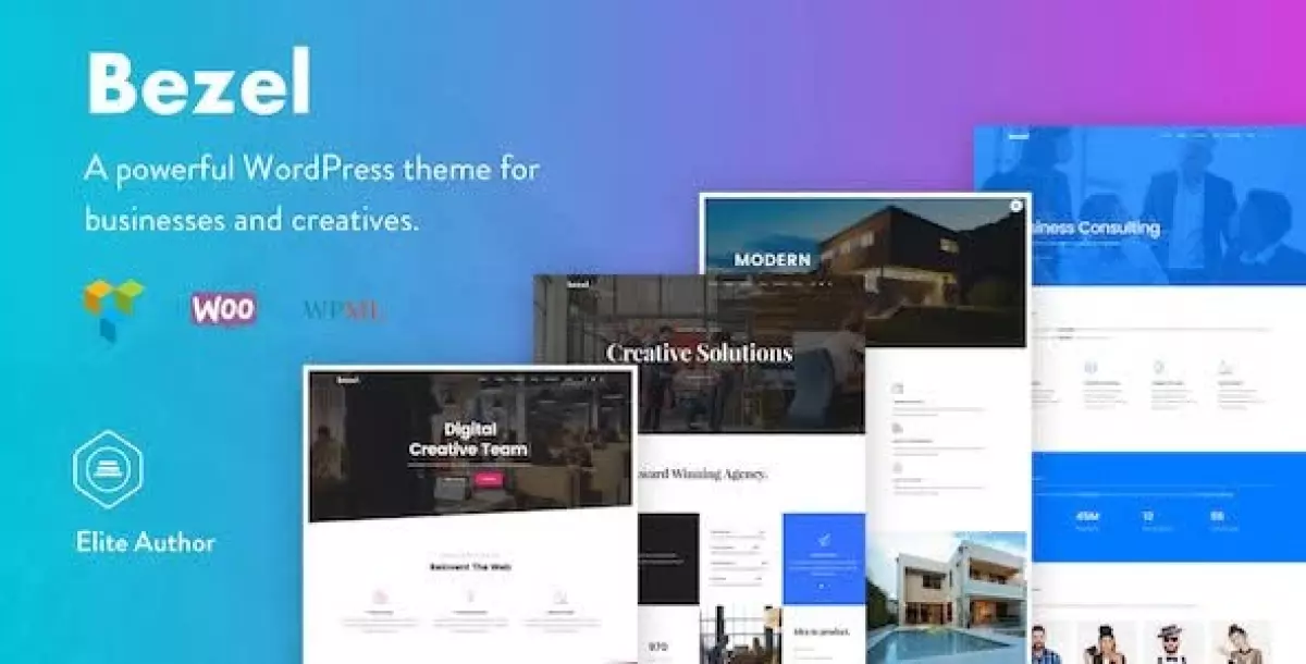 Bezel - Creative Multi-Purpose WordPress Theme