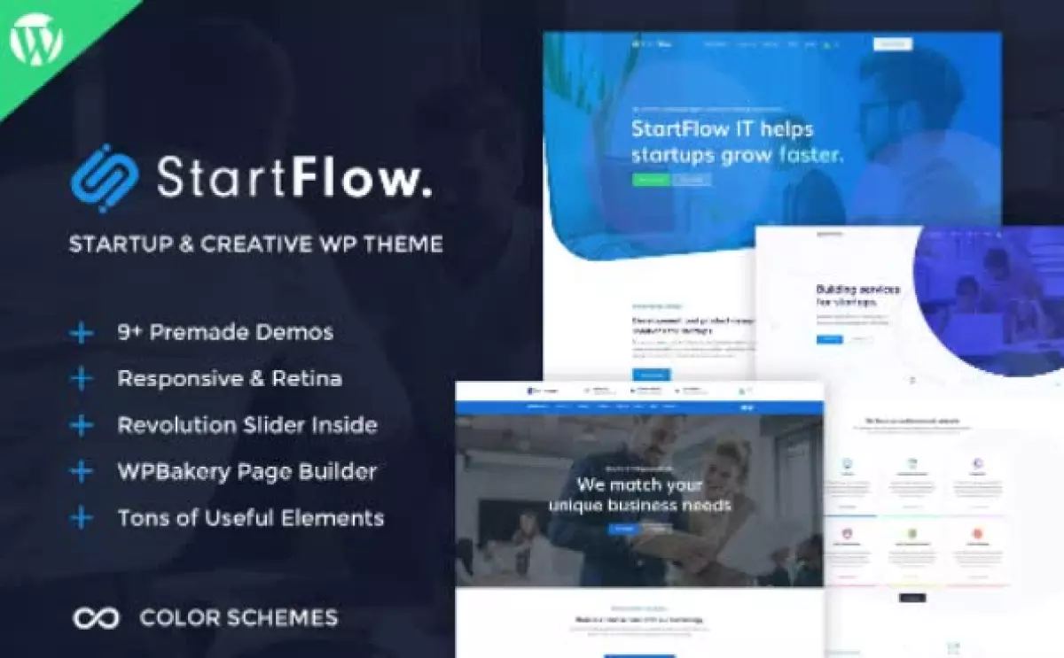 StartFlow - Creative Multipurpose WordPress Theme