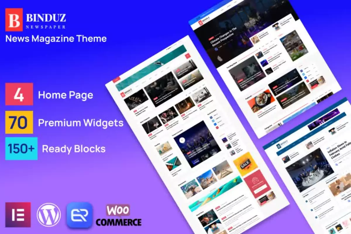 Binduz - WordPress News Magazine Theme 2.0.0