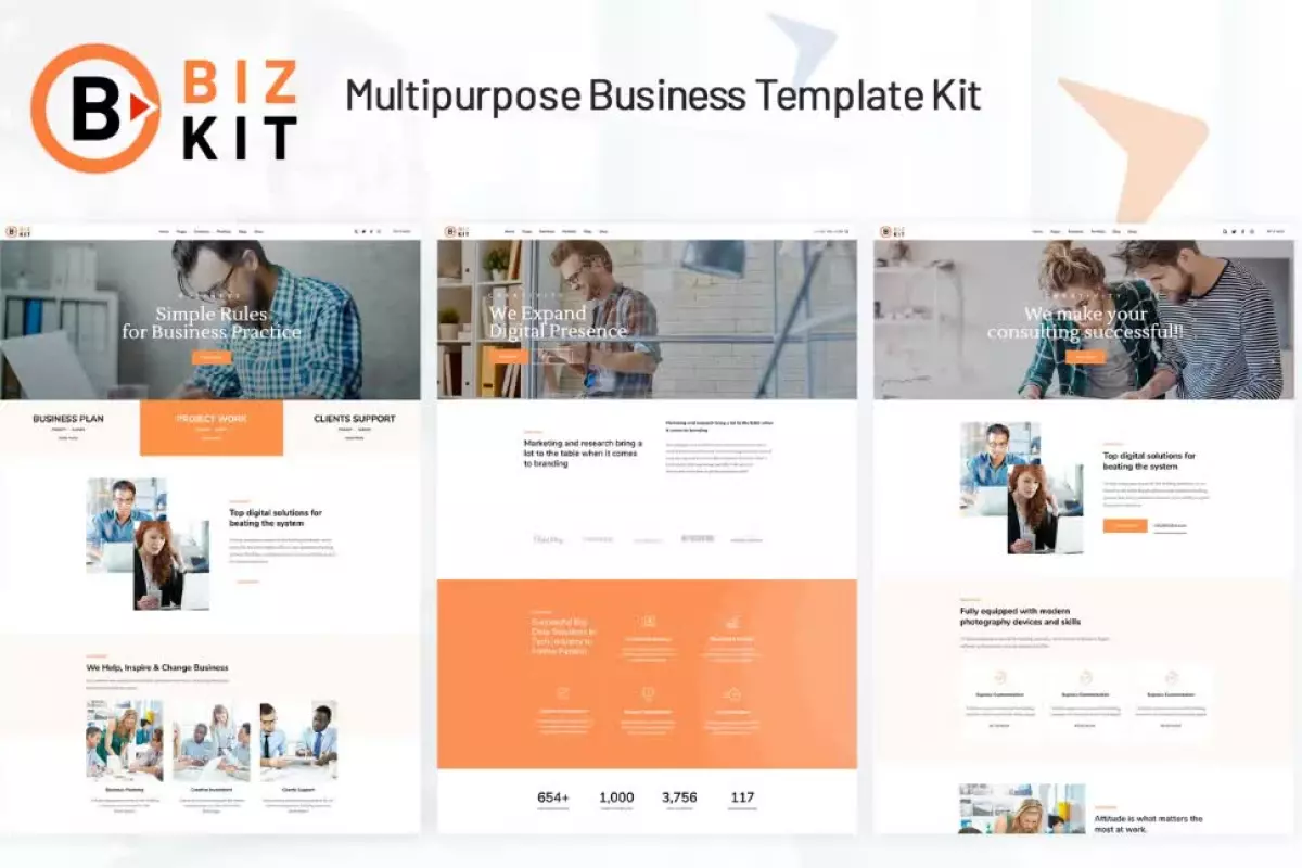 BizKit - Multipurpose Business Template