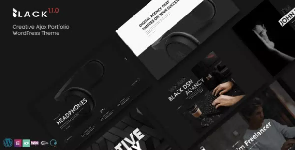 Blackdsn - Creative Ajax Portfolio WordPress Theme 1.1.1