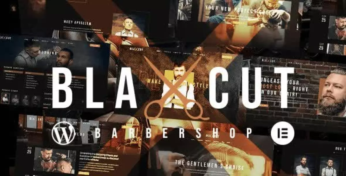 Blaxcut &#8211; Barbershop &#038; Hair Salon WordPress Theme