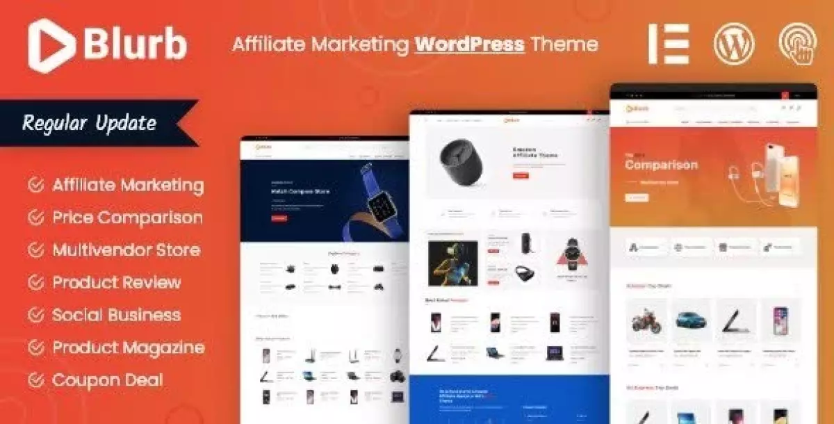 Blurb - Affiliate Marketing WordPress Theme 2.1.2