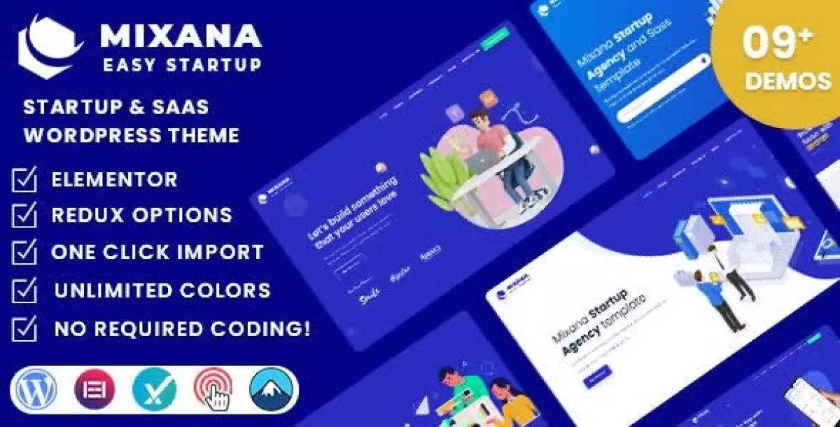 [WISH] Mixana - Startup &amp; SaaS WordPress