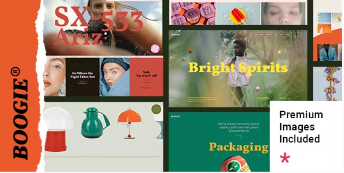 Boogie - Design Agency and Portfolio Theme