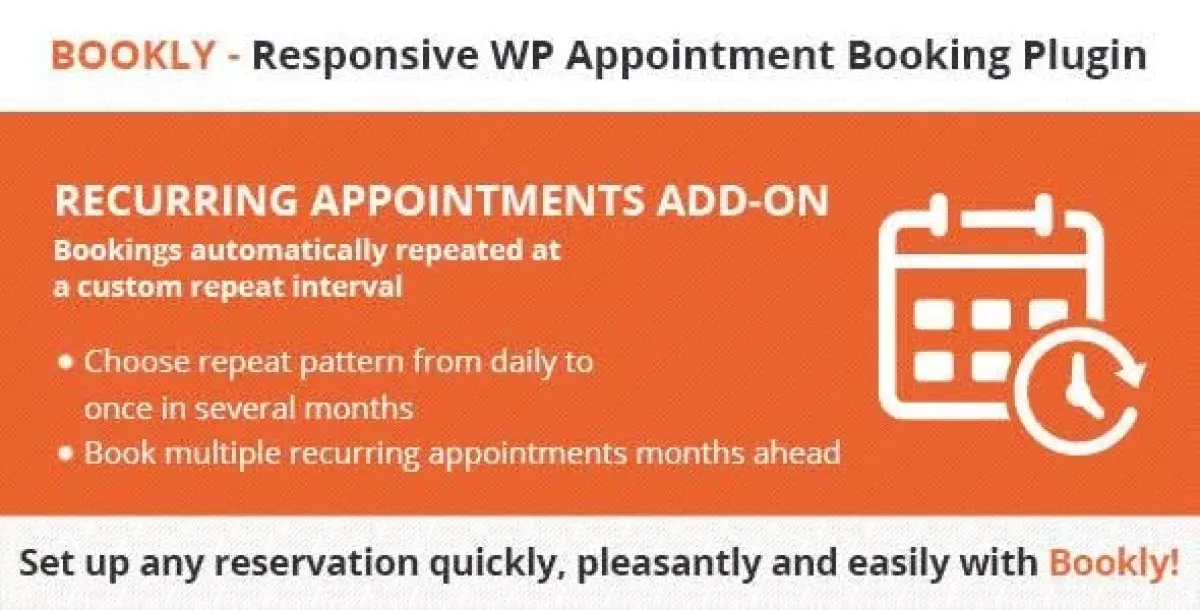 Bookly Recurring Appointments (Add-on) 5.6