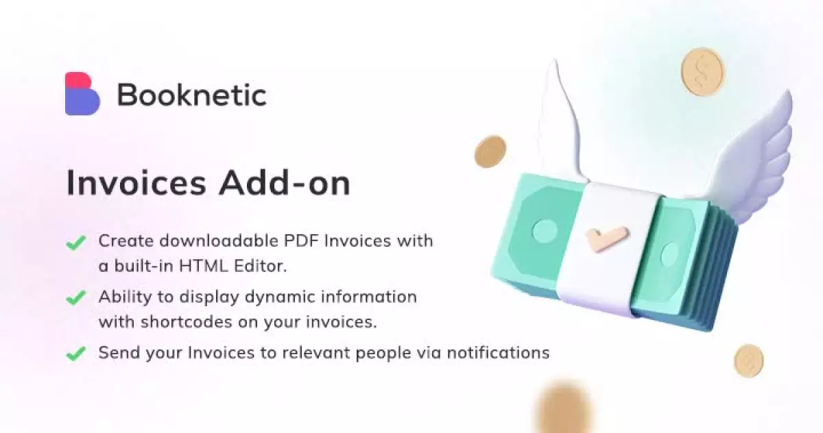 Booknetic – Invoices Addon 1.1.2