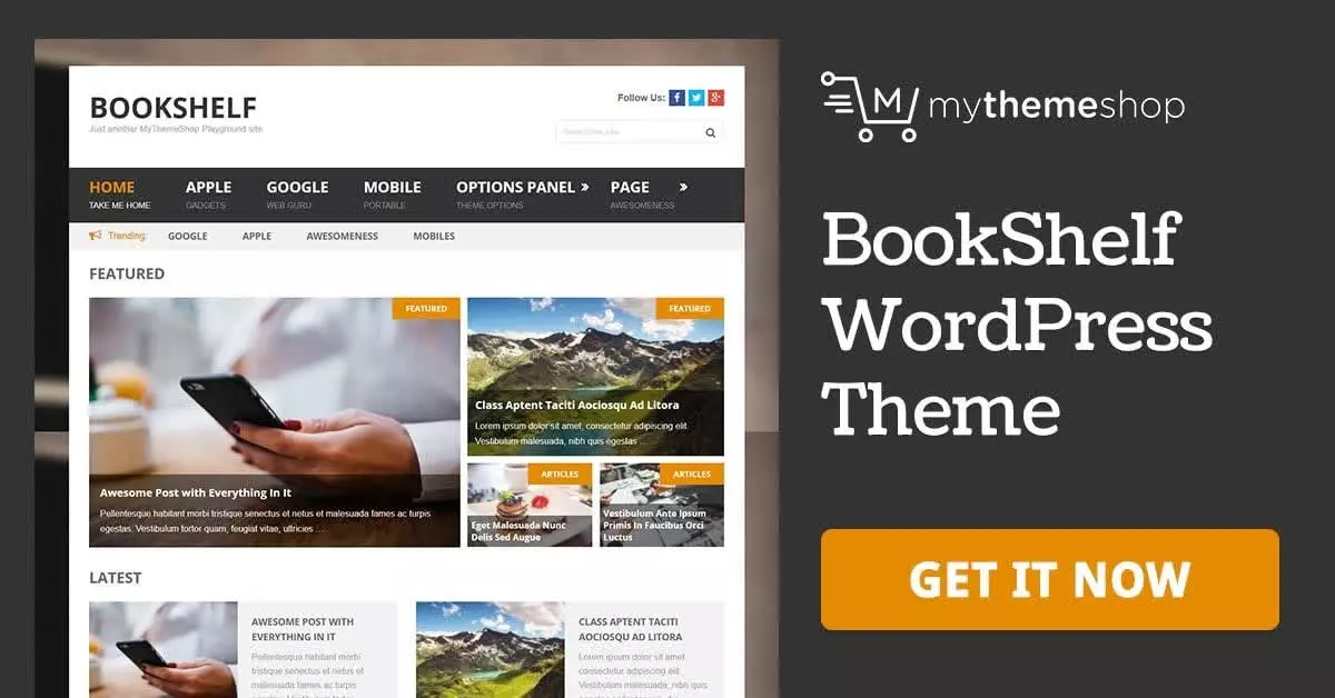 MyThemeShop BookShelf  2.1.1