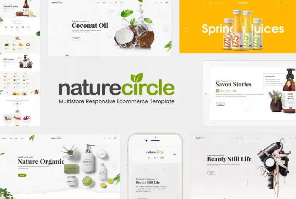 NatureCircle - Organic WooCommerce WordPress Theme