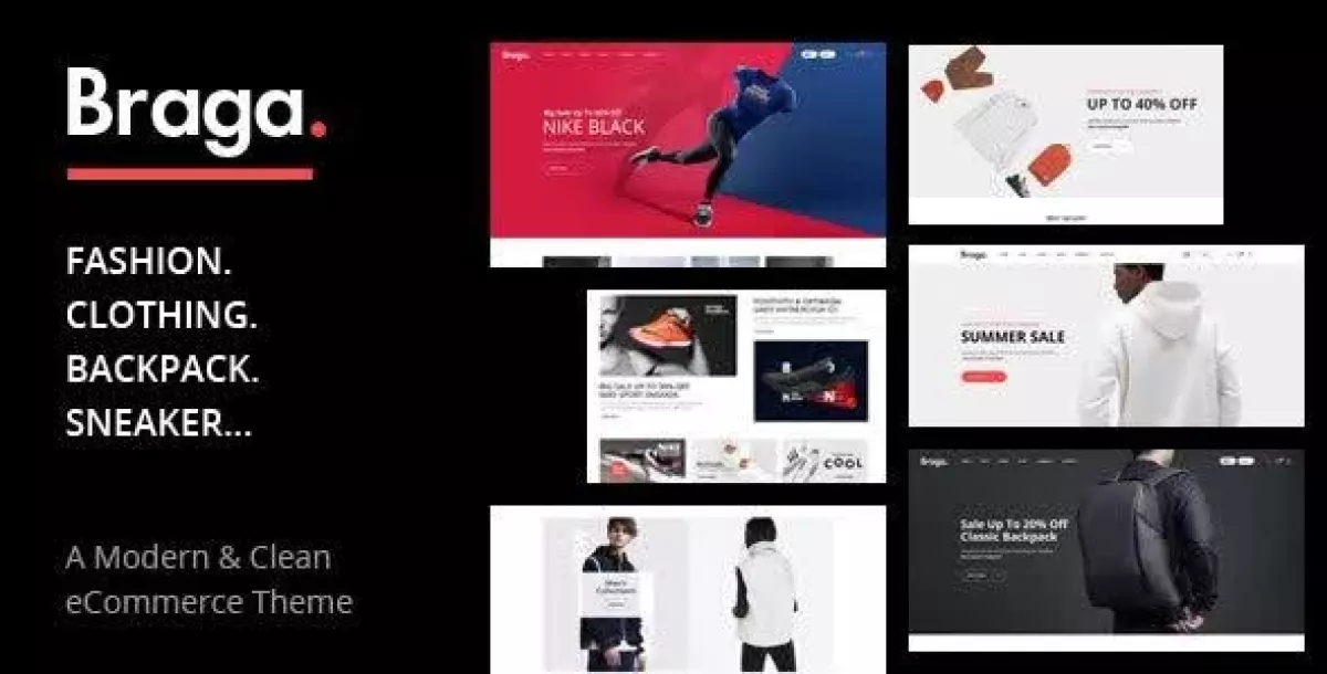 Braga - Fashion Theme for WooCommerce WordPress 1.0.5 