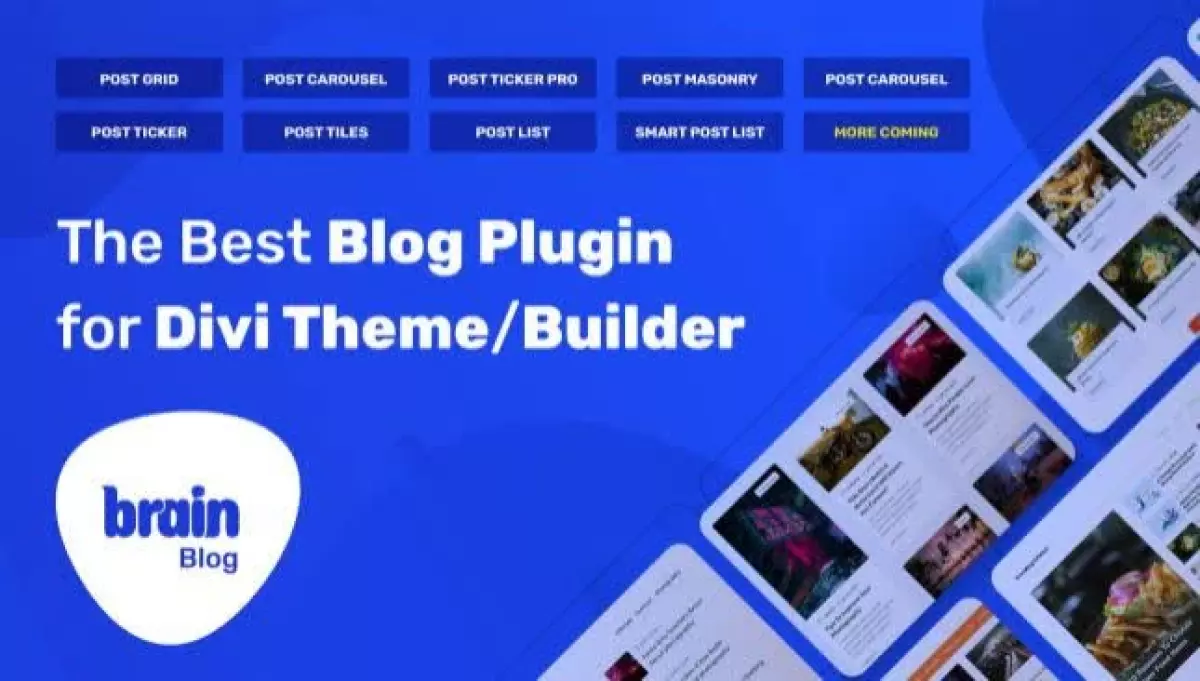 BrainBlog &#8211; Divi Post Modules