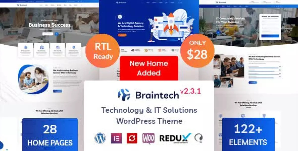 Braintech - Technology & IT Solutions WordPress Theme 2.5.0