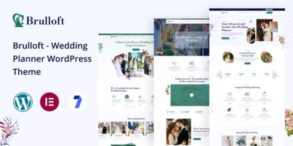 Brulloft – Wedding Planner WordPress Theme