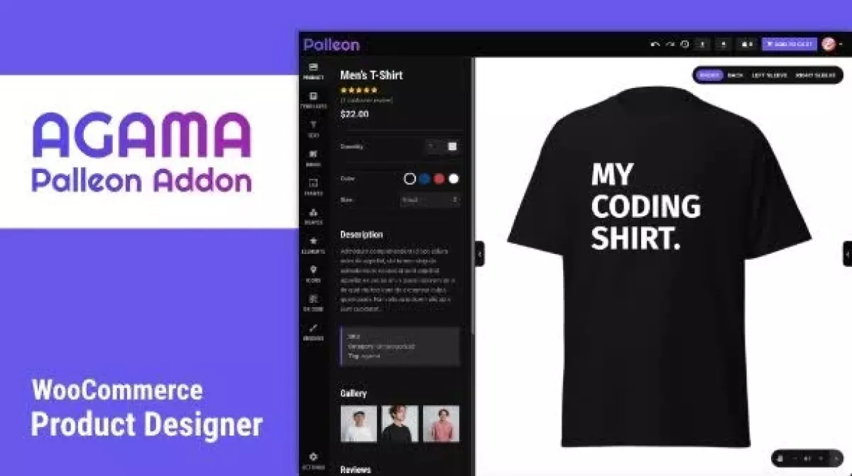 [WISH] Agama - Product Designer For WooCommerce - Palleon