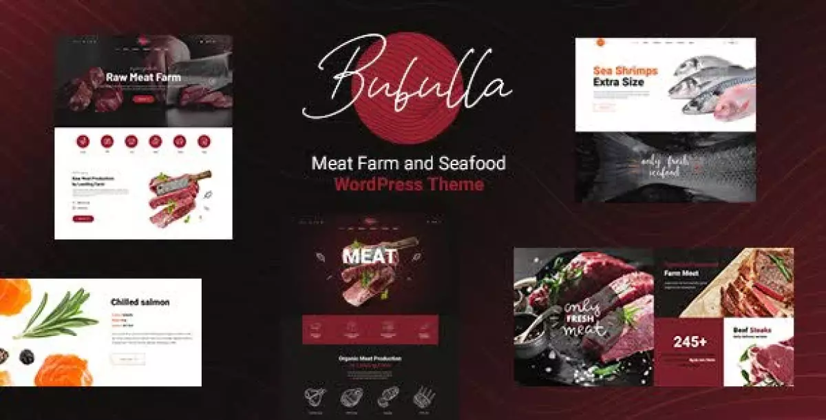 Bubulla - Meat Farm & Seafood Store WordPress Theme 1.0.6