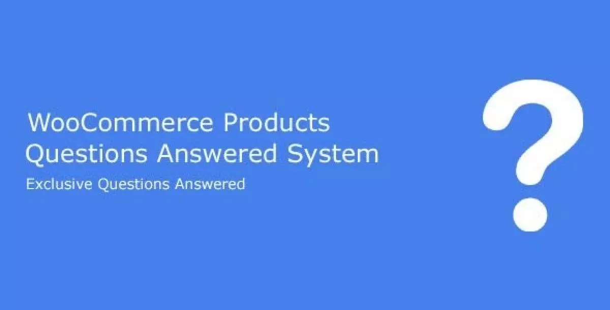 [WISH] WooCommerce Products Questions Answered