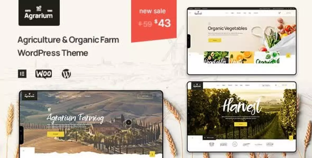 [WISH] Agrarium | Agriculture &amp; Organic Farm WordPress