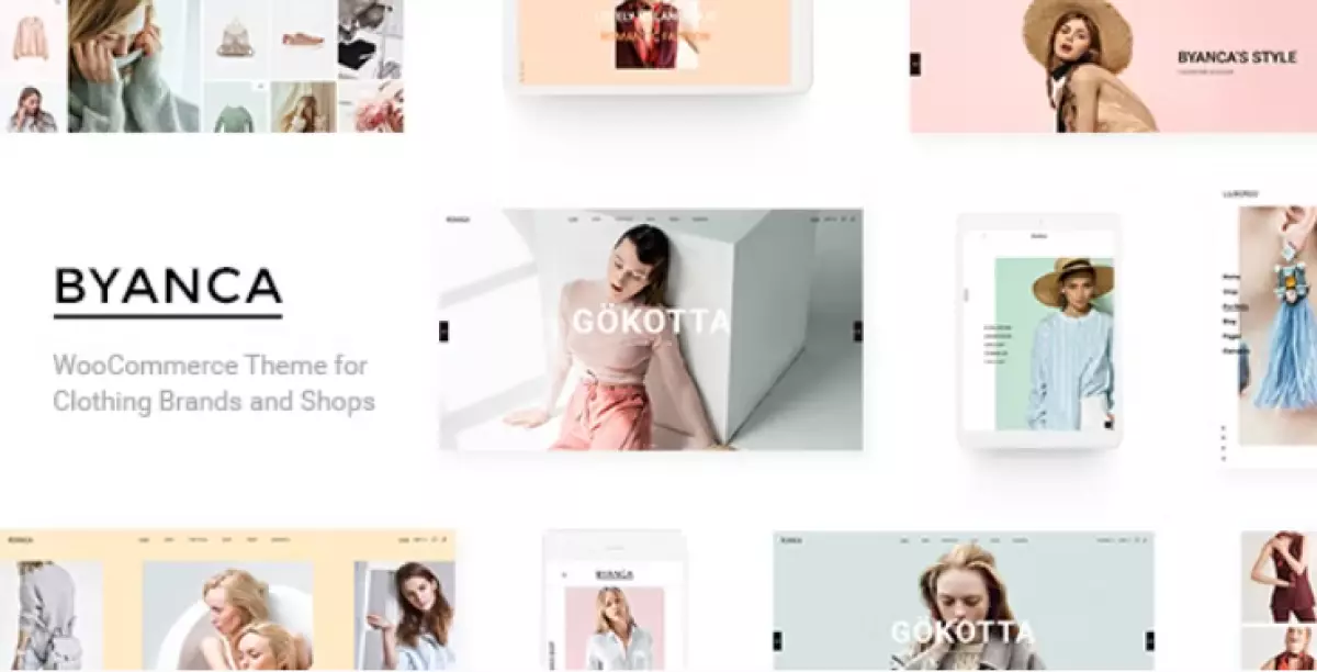 Byanca - Modern WooCommerce Theme for Clothing Brands and Shops