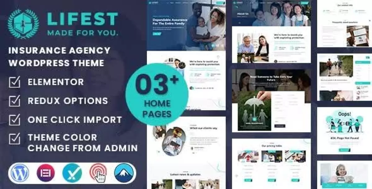 [WISH] Lifest - Insurance Agency WordPress