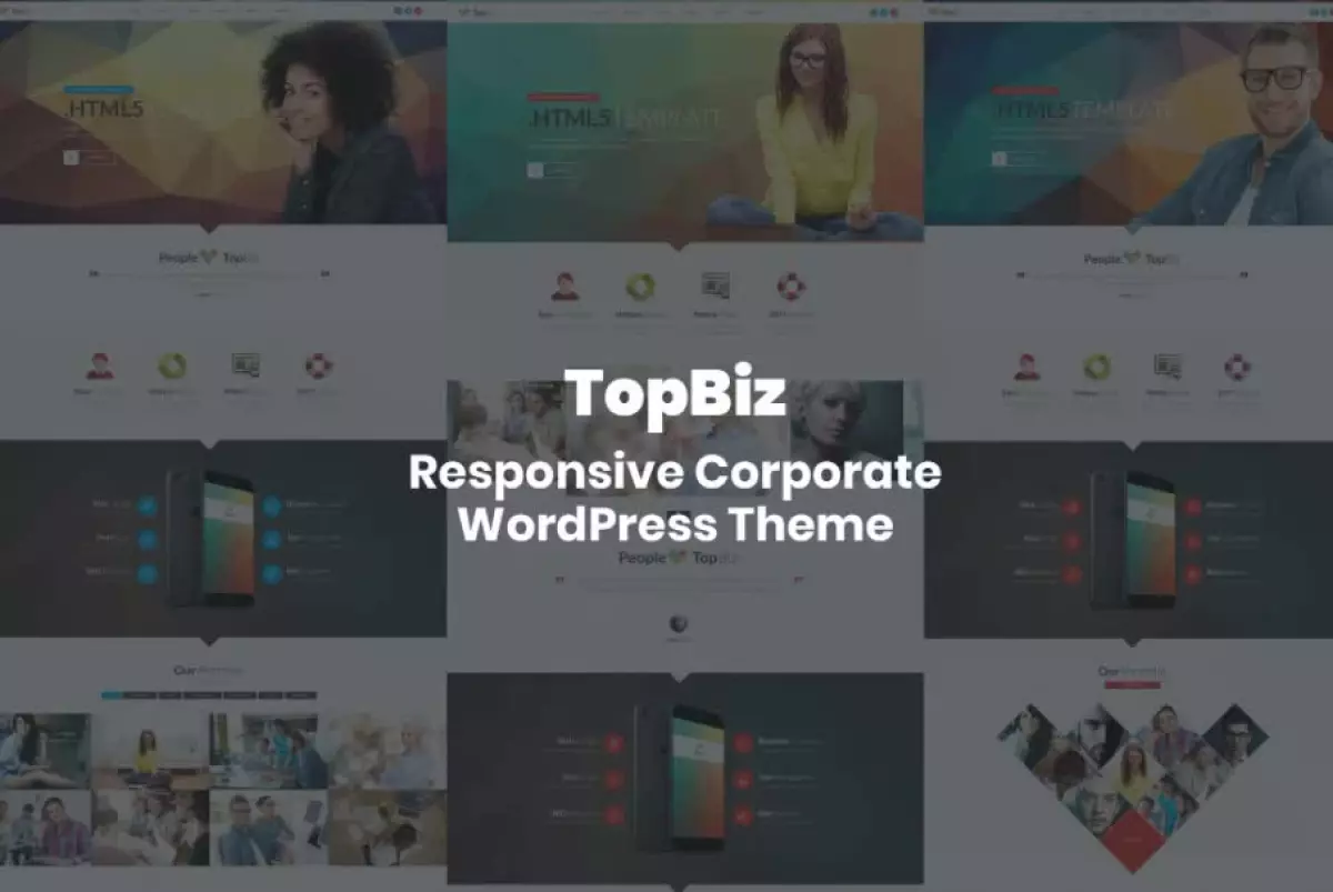 TopBiz - Responsive Corporate WordPress Theme