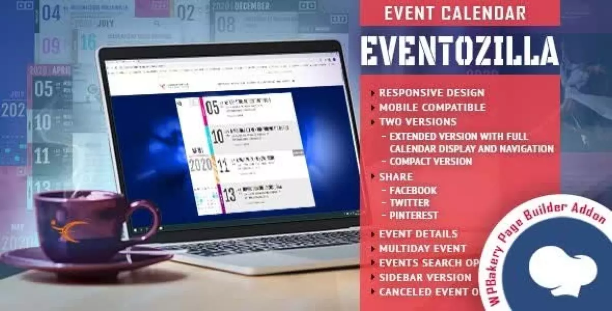 [WISH] EventoZilla - Event Calendar - Addon For WPBakery Page