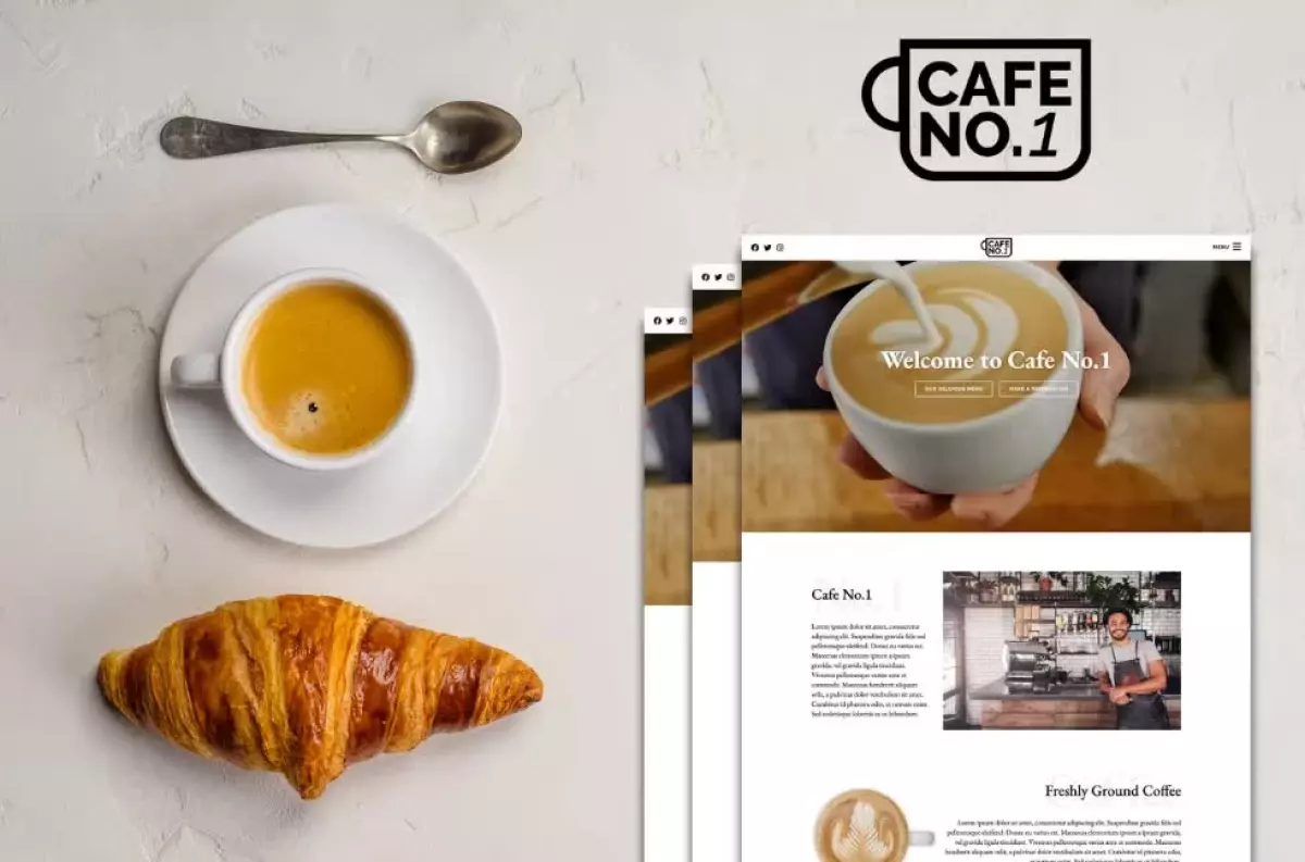 Cafe No.1 - Cafe & Restaurant Template