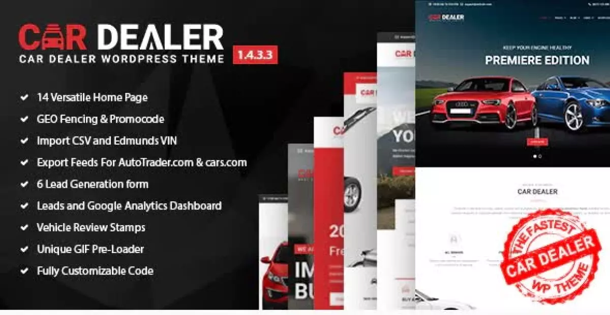 Car Dealer - Automotive Responsive WordPress Theme 5.3.1 