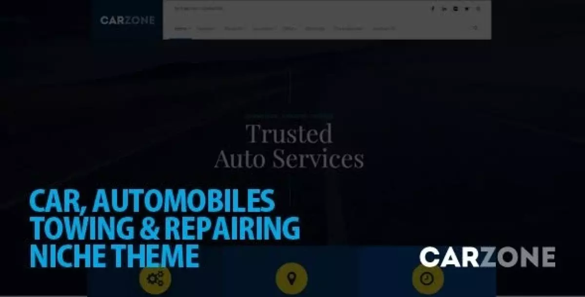 Car Zone - Towing & Repair WordPress Theme 3.7