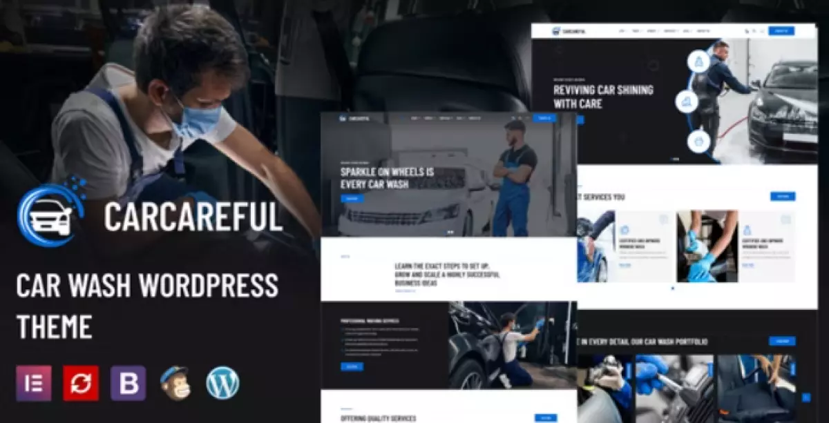 Carcareful - Car Wash WordPress Theme