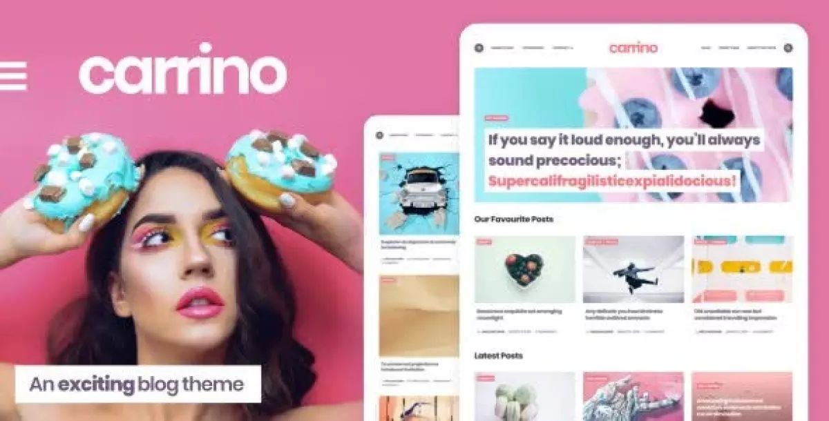 Carrino -  An Exciting Gutenberg Blog Theme 1.4.4