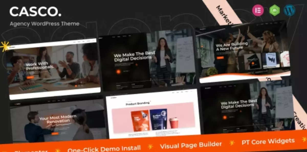 Casco - Creative Agency WordPress Theme