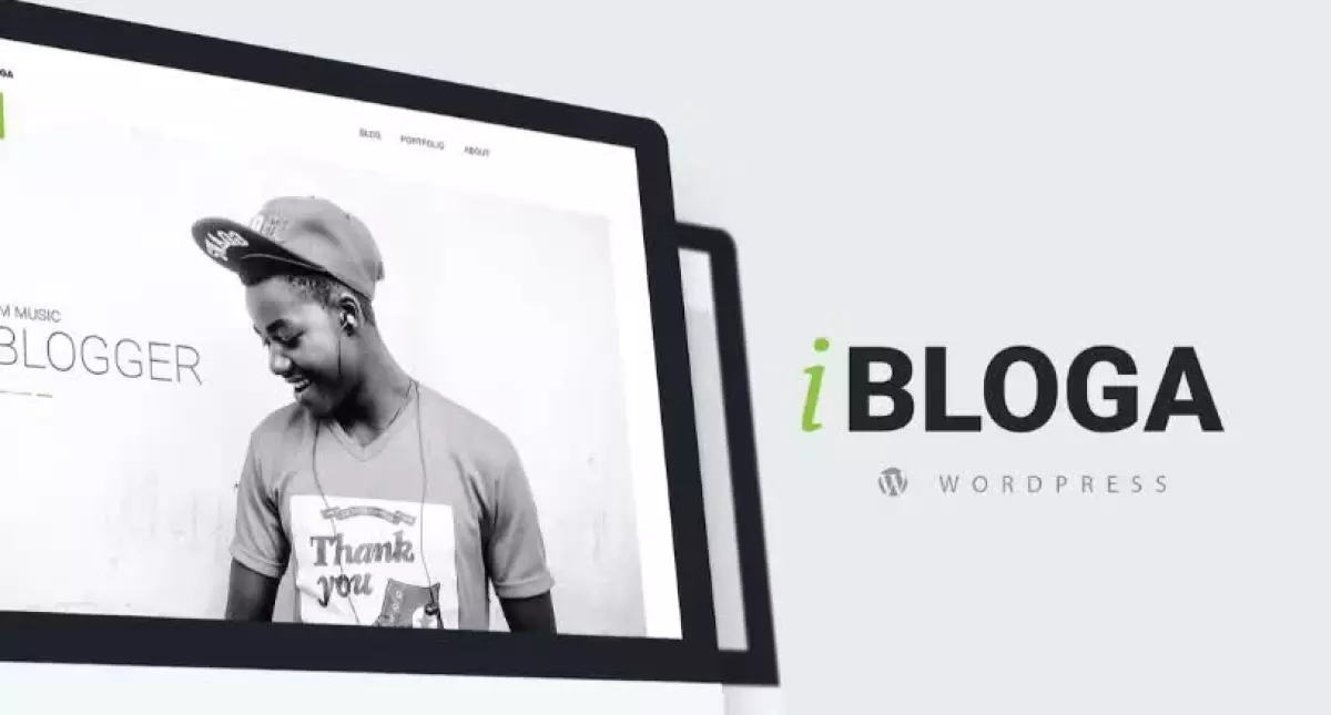 iBloga — Clean and Minimal Blog WordPress Theme