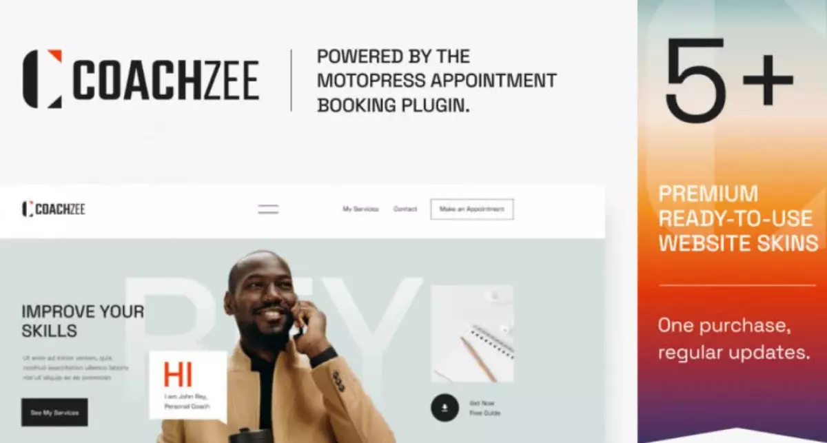 CoachZee – the Multipurpose WordPress Coaching Theme