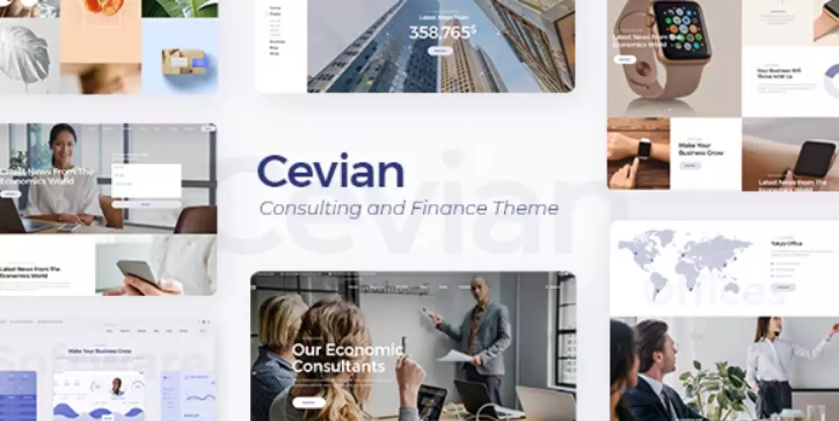 Cevian - Creative Agency and Startup Theme