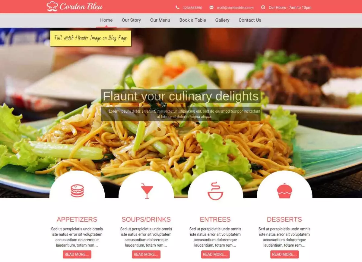 CyberChimps Cordon Bleu WordPress Theme