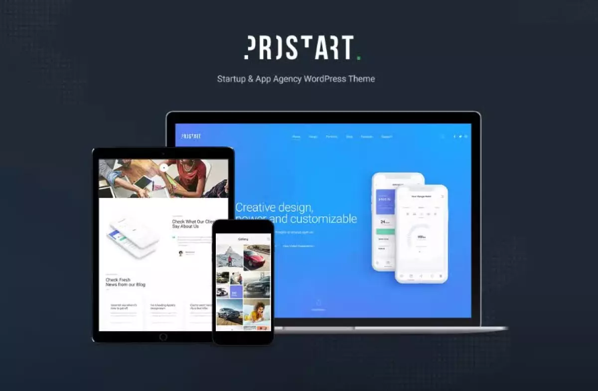 Prostart - Startup & Corporate WordPress Theme