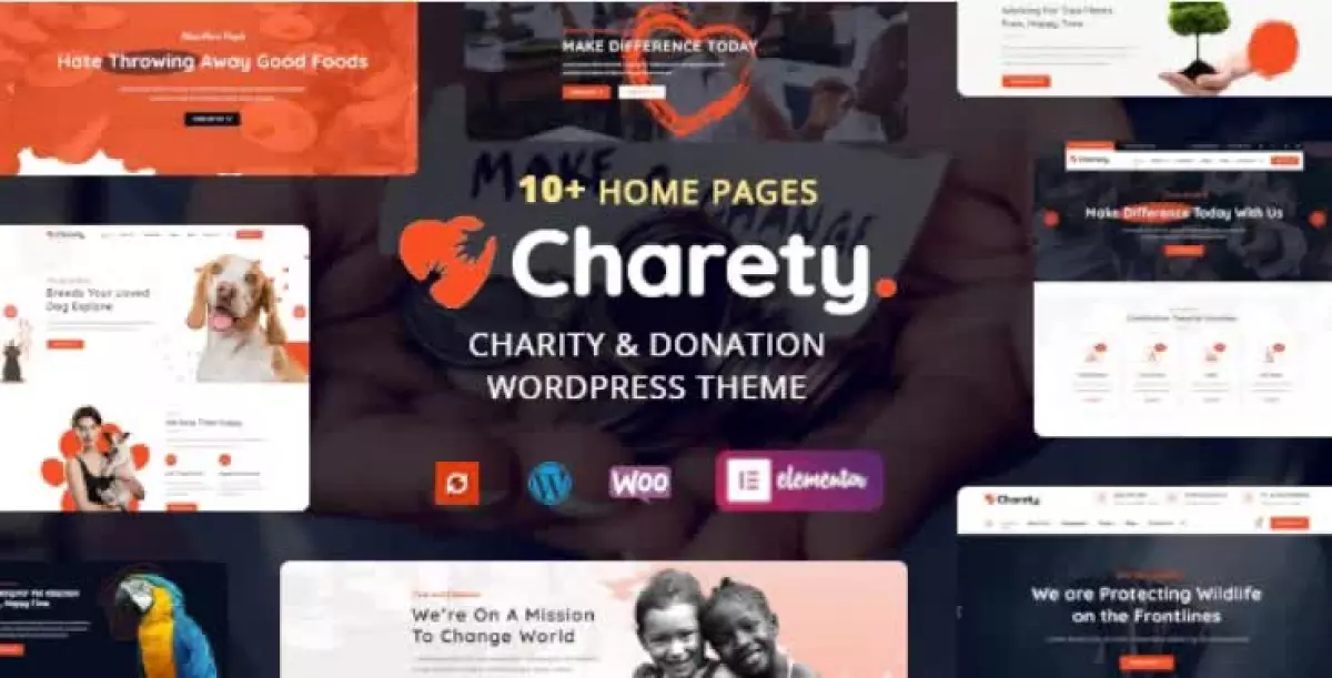 Charety - Charity & Donation WordPress Theme 1.0.4