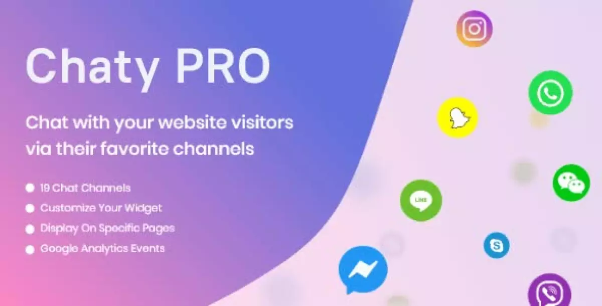 Chaty Pro - WordPress Chat Plugin 3.1.8