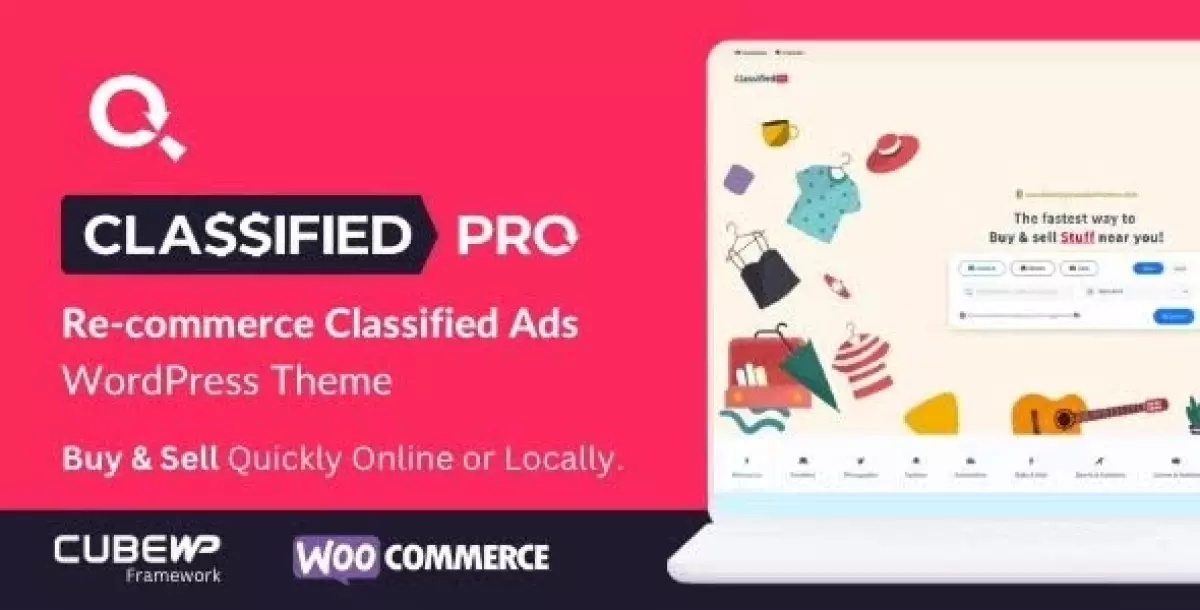 ClassifiedPro - Local Classifieds Ads WordPress Theme