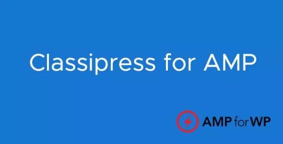 Classipress for AMP  0.8