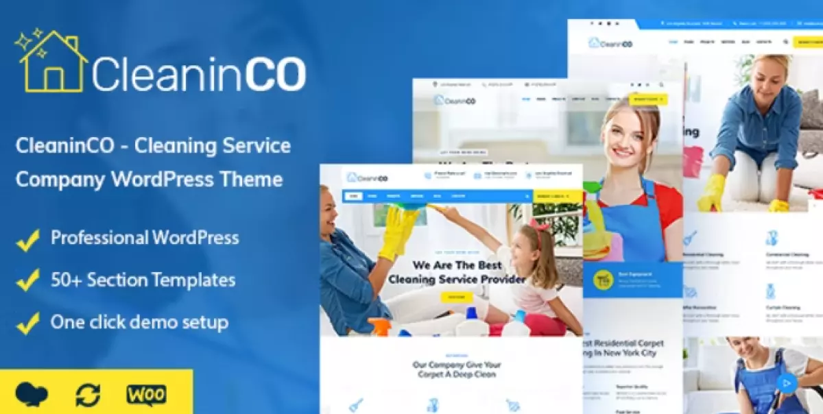 CleaninCO - Home Services WordPress Theme